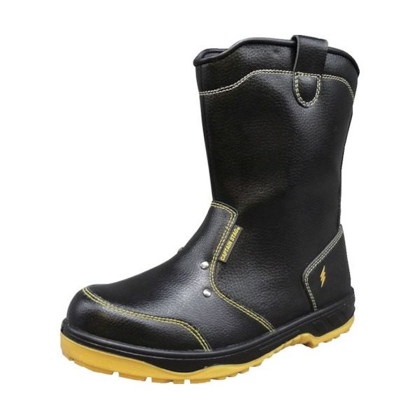 福山ゴム工業 福山ゴム キャプテンプロセフティー216 ブラック 30.0 ER178-0801-30.0 1足 379-0817（直送品）