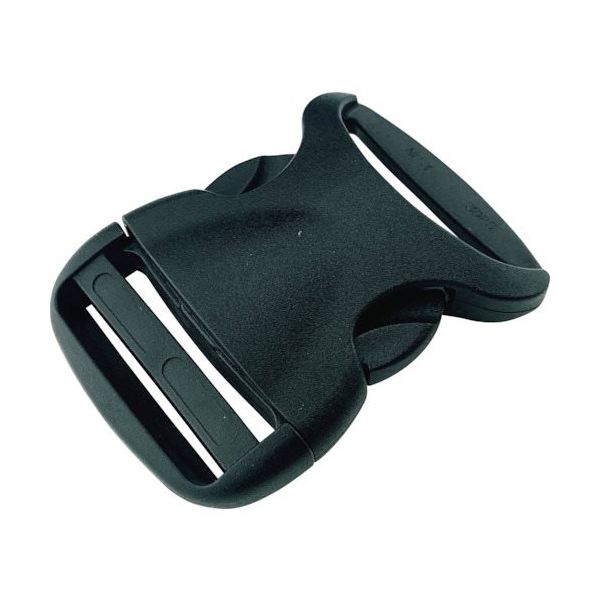 ユタカメイク 平ベルト金具 サイドリリースバックル 流線型 38mm幅用 (1個入り) JNA-138 1個 386-5768（直送品）