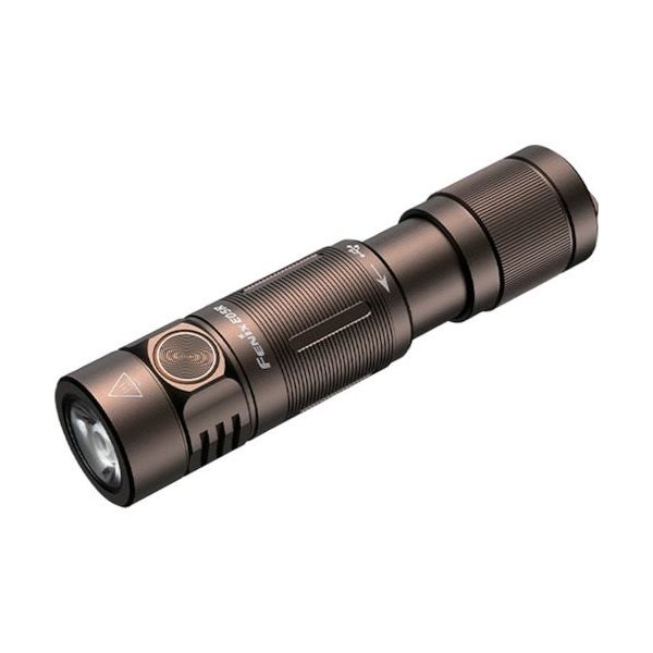 Fenix 充電式LEDライト E05RBROWN 1個 394-0352（直送品） - アスクル