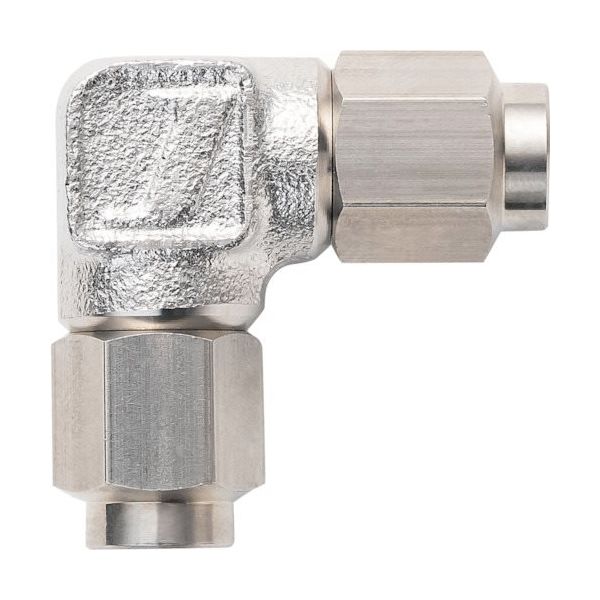 潤工社 ステンレス継手 ユニオンエルボ(ミリ系列) 10×8mm LU-10X8-SUS 1個 383-3654（直送品）