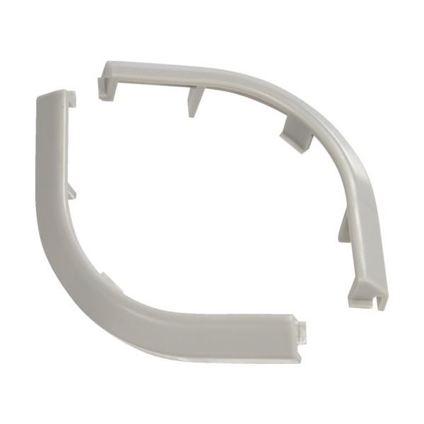 TRUSCO ネスティング・スタッキングコンテナ10L用コーナーパーツ2個入り オフホワイト HNESTA-10-CPOW 1袋(2個)（直送品）