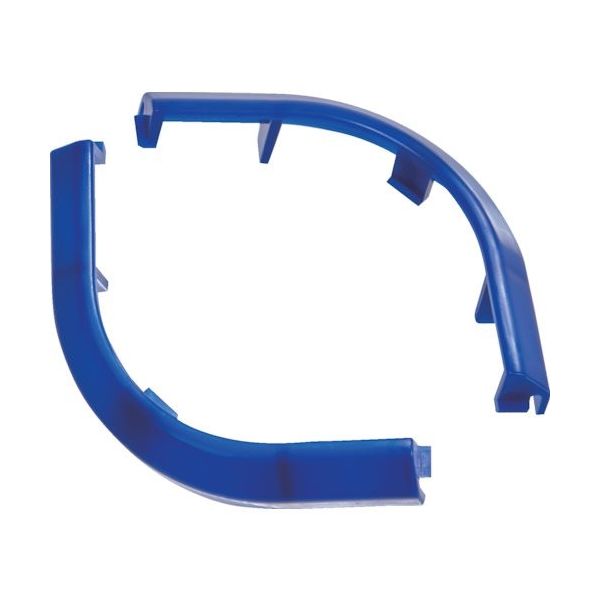 トラスコ中山 TRUSCO ネスティング・スタッキングコンテナ10L用コーナーパーツ2個入り 青 HNESTA-10-CPB 1袋(2個)（直送品）