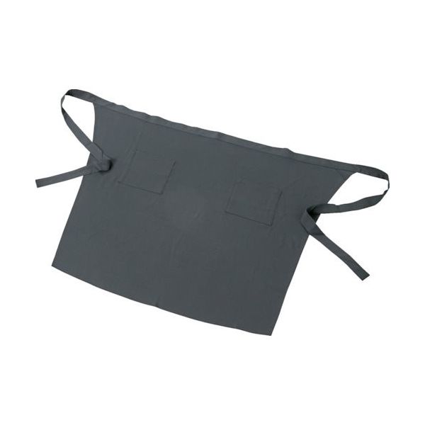 トラスコ中山 TRUSCO 難燃ストレッチ 腰下エプロン グレー FRPK-GY 1着 388-9946（直送品）