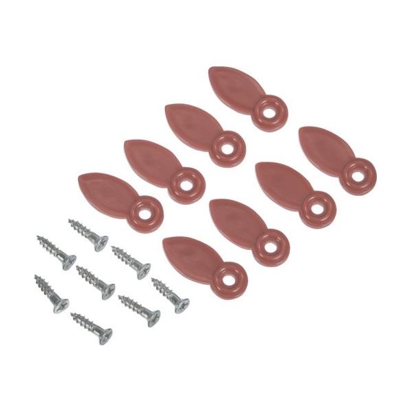 トラスコ中山 TRUSCO プラスチックトンボセット 10組入 FRW-1013 1袋(10個) 381-0506（直送品）