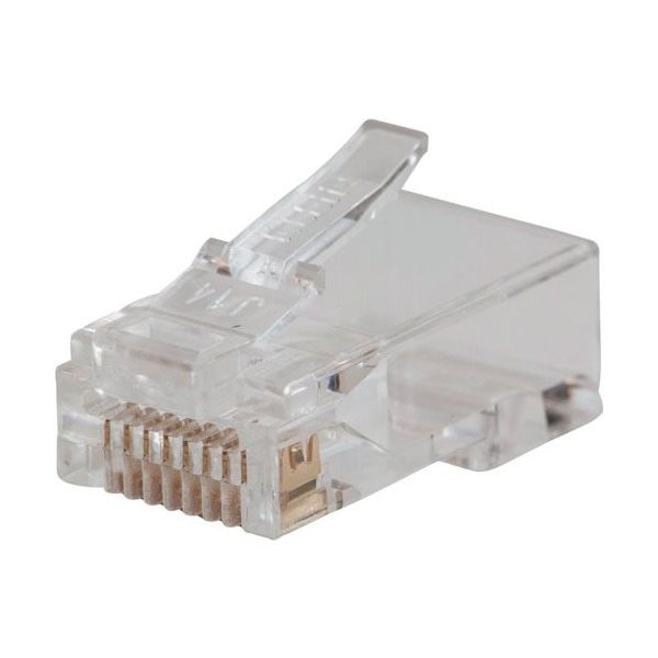 KLEIN PassーThruモジュラープラグ RJ45 CAT5E(50個入り) VDV826702A 1パック(50個)（直送品）