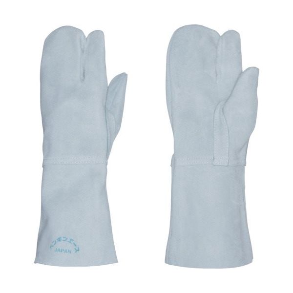 ペンギンエースジャパン ペンギンエース 溶接用床革手袋 床革3本指 フリーサイズ TH-410 1双 111-0045（直送品）