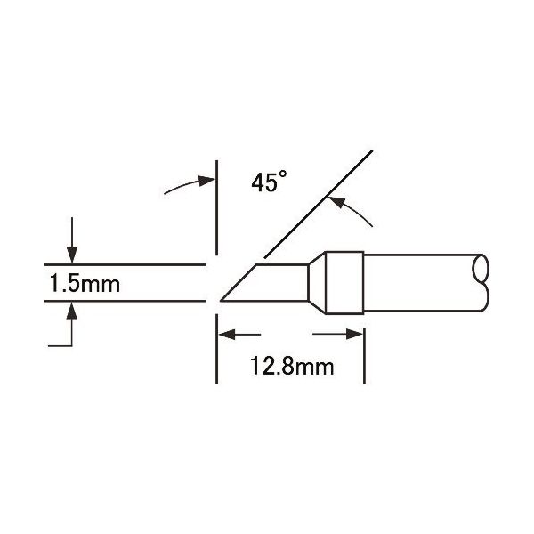 オーケー・インターナショナル メトカル Metcal MXシリーズ チップカートリッジ STTC-J101C 1本 147-0804（直送品）
