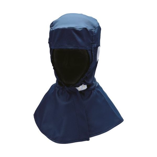 ミドリ安全 クリーンスーツ用フード ツバなし YHS101 ネイビー LL YHS101N-LL 1枚 162-2427（直送品）