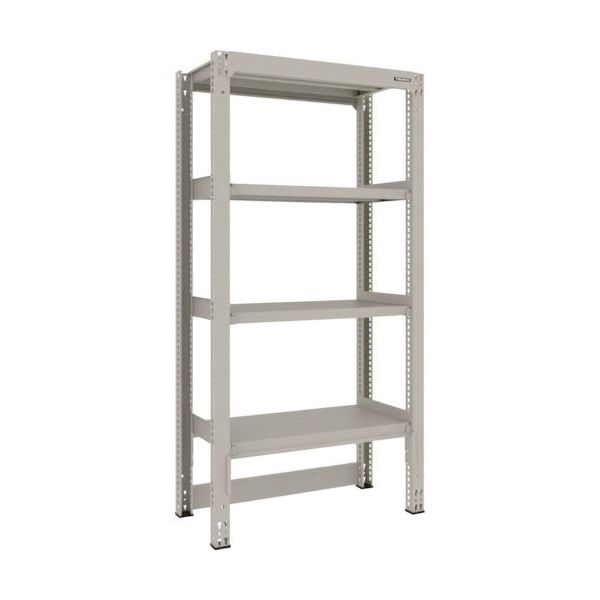 TRUSCO スチールラック M3型中量棚 台車天板収納型 W900XD471XH1800 4段 単体 M3-DB6354 1セット(1台)（直送品）