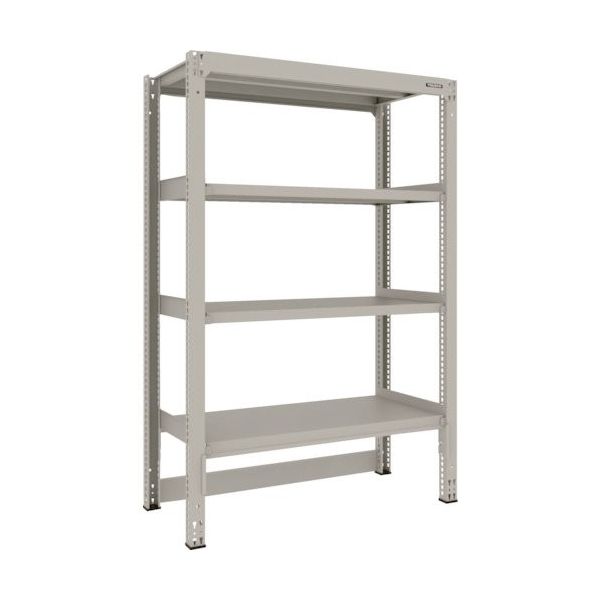 TRUSCO スチールラック M3型中量棚 台車天板収納型 W1200XD571XH1800 4段 単体 M3-DB6464（直送品）