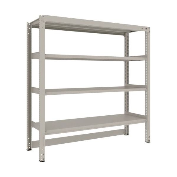 TRUSCO スチールラック M3型中量棚 台車天板収納型 W1800XD571XH1800 4段 単体 M3-DB6664（直送品）