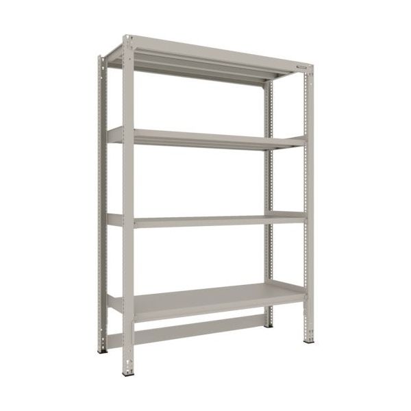 TRUSCO スチールラック M3型中量棚 台車天板収納型 W1500XD571XH2100 4段 単体 M3-DB7564（直送品）