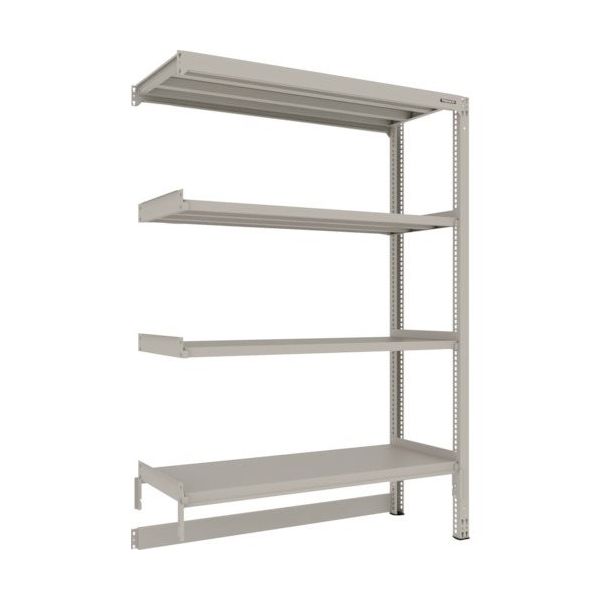 TRUSCO スチールラック M3型中量棚 台車天板収納型 W1500XD571XH2100 4段 連結 M3-DB7564B（直送品）