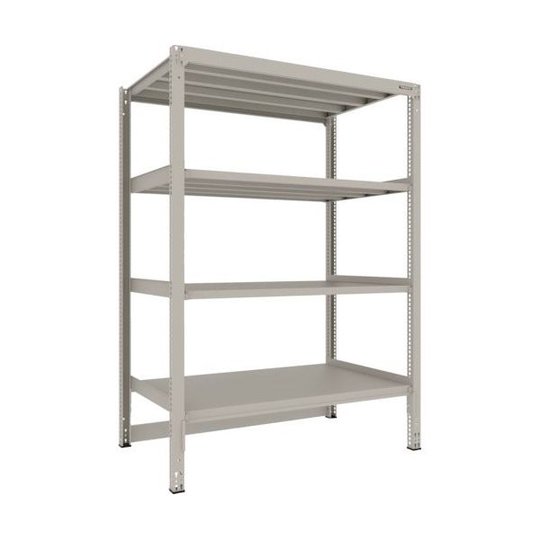 TRUSCO スチールラック M3型中量棚 台車天板収納型 H2100XW1500XD921 4段 単体 M3-DB7594（直送品）