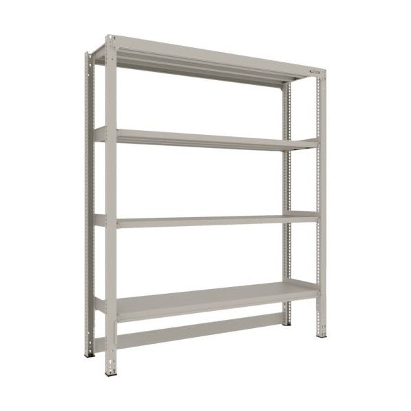 TRUSCO スチールラック M3型中量棚 台車天板収納型 W1800XD471XH2100 4段 単体 M3-DB7654（直送品）