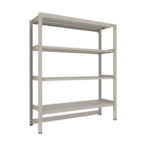 TRUSCO スチールラック M3型中量棚 台車天板収納型 W1800XD571XH2100 4段 単体 M3-DB7664（直送品）