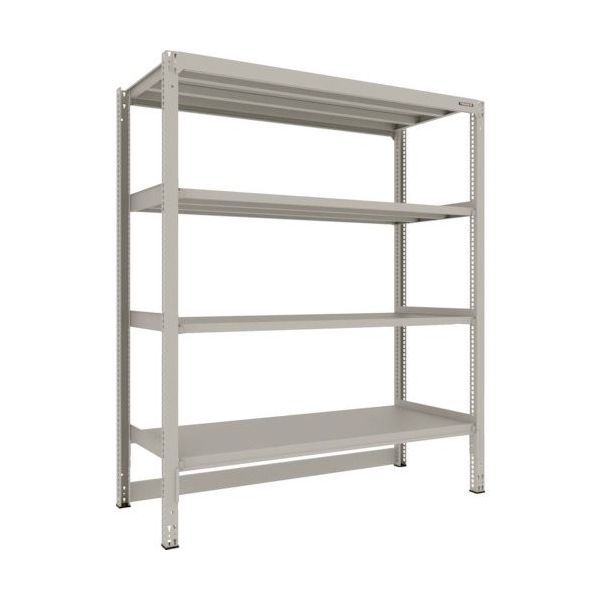 TRUSCO スチールラック M3型中量棚 台車天板収納型 H2100XW1800XD721 4段 単体 M3-DB7674（直送品）