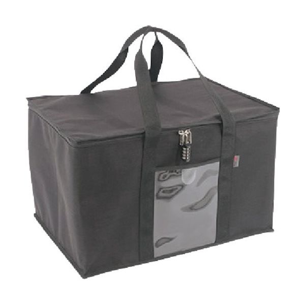 三栄産業 SANEI 折り畳みコンテナバッグ 50L 黒 WS-CB50-01 1個 312-7058（直送品）