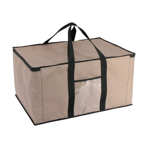 三栄産業 SANEI 折り畳みコンテナバッグ 75L グレージュ WS-CB75-00 1個 312-6919（直送品）