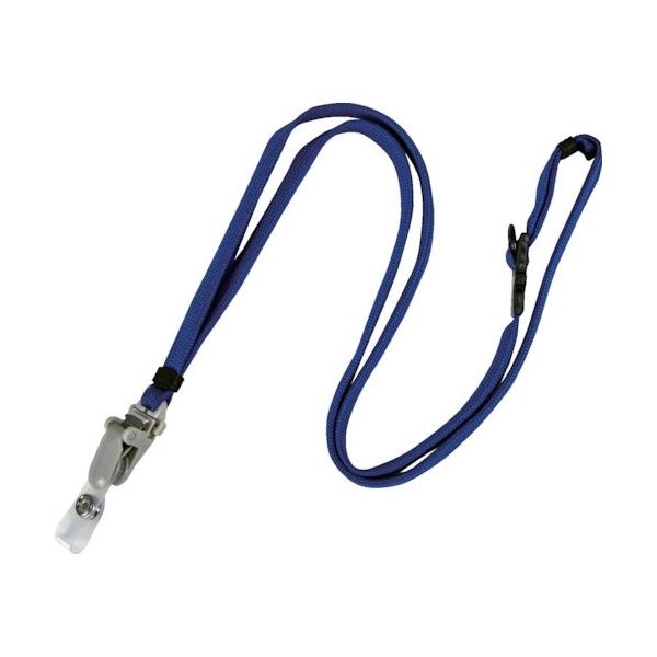 トラスコ中山 TRUSCO 脱着式名札用ストラップ 青 TND-S-B 1枚 382-1213（直送品）