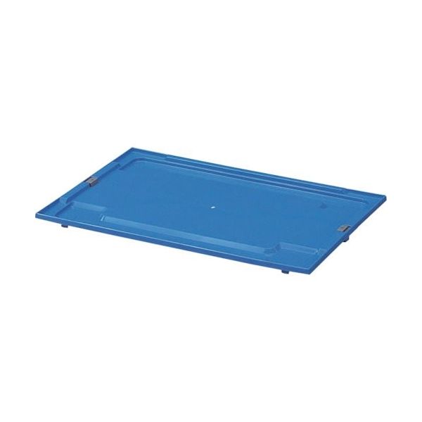 積水テクノ成型 積水 折りたたみコンテナ エコタイプ 蓋#01 ダークブルー 青 STF01DB B 1枚 347-1926（直送品）
