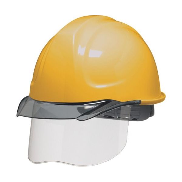 DICプラスチック DIC SYAーCSエアロメッシュ 黄/スモーク HA2内装 KP付 SYA-CS-HA2EM-KP-Y/S 1個（直送品）