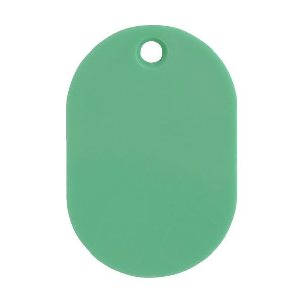 トラスコ中山 TRUSCO 見やすい色の小判札 大 60×40mm 5枚入 グリーン UHFL-GN 1パック(5枚) 363-0911（直送品）