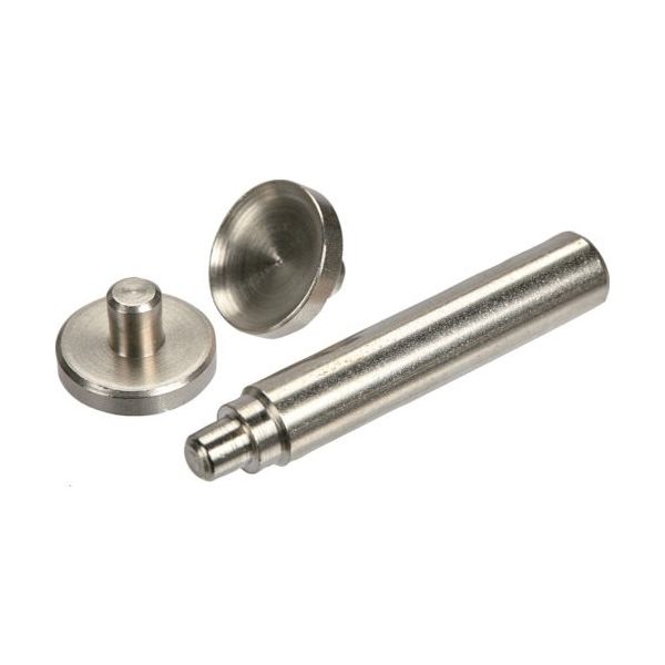 トラスコ中山 TRUSCO 特大カシメ用交換コマ(抜き棒付) カシメ13mm用 THP-TCK 1セット 363-0596（直送品）