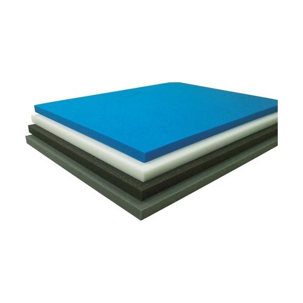 TRUSCO まとめ買い 発泡ポリエチレンシート ハード 20mm 1mX1m 青 10枚入 TPEH2010B-10 1箱(10枚)（直送品）