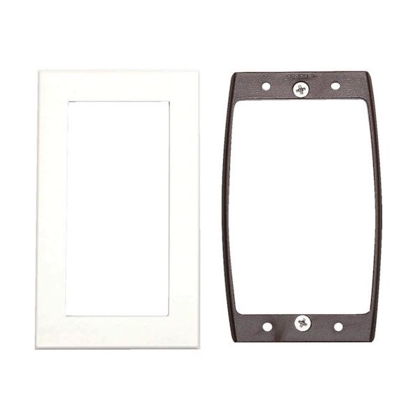 スガツネ工業 SUGATSUNE (210040757)PXPーES11ーWTワイドスイッチプレート PXP-ES11-WT 1枚(1式)（直送品）