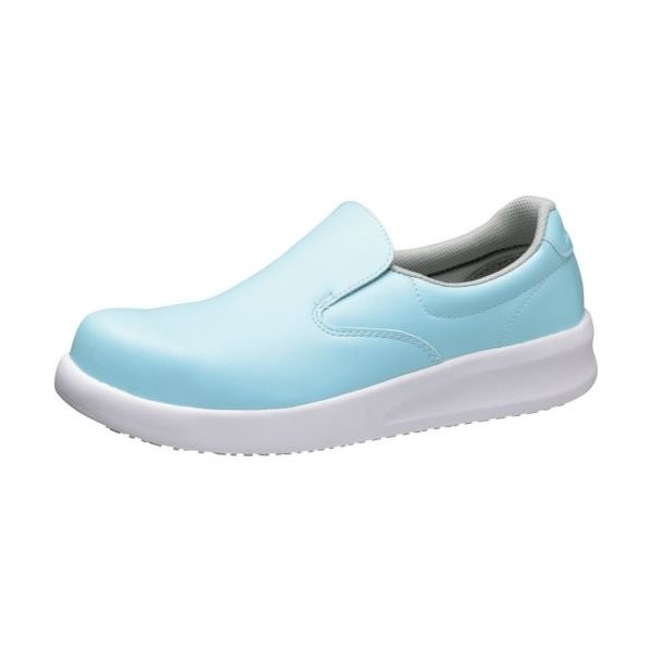 ミドリ安全 先芯入り超耐滑作業靴 ハイグリップ・ザ・フォース NHFー600 ブルー 25.0cm NHF-600-BL-25.0 1足（直送品）