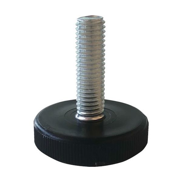 トラスコ中山 TRUSCO 卓上アジャスタ 台座40φ M10ー40 MJJ10-40-40 1個 358-9087（直送品）