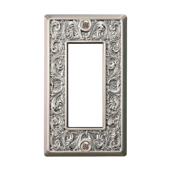 SUGATSUNE (210027171)PXPーLC01ーSNスイッチプレート・コンセントプレート PXP-LC01-SN 1枚(1式)（直送品）