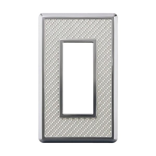 SUGATSUNE (210027209)PXPーCF01ーWTスイッチプレート・コンセントプレート PXP-CF01-WT 1枚(1式)（直送品）