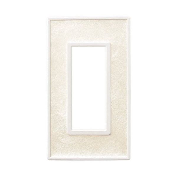 SUGATSUNE (210027230)PXPーFW01ーPWスイッチプレート・コンセントプレート PXP-FW01-PW 1枚(1式)（直送品）