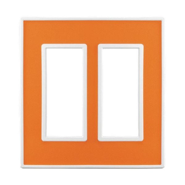 SUGATSUNE (210032224)PXPーFW02ーARスイッチプレート・コンセントプレート(2連) PXP-FW02-AR（直送品）