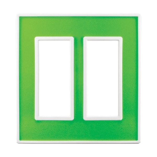 SUGATSUNE (210032227)PXPーFW02ーAGスイッチプレート・コンセントプレート(2連) PXP-FW02-AG（直送品）