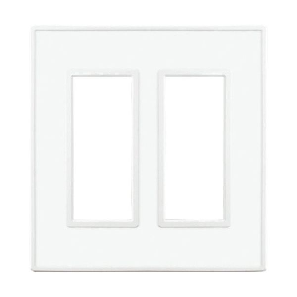 SUGATSUNE (210032228)PXPーFW02ーCWスイッチプレート・コンセントプレート(2連) PXP-FW02-CW（直送品）