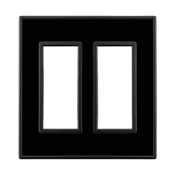 SUGATSUNE (210032233)PXPーFB02ーCBスイッチプレート・コンセントプレート(2連) PXP-FB02-CB（直送品）