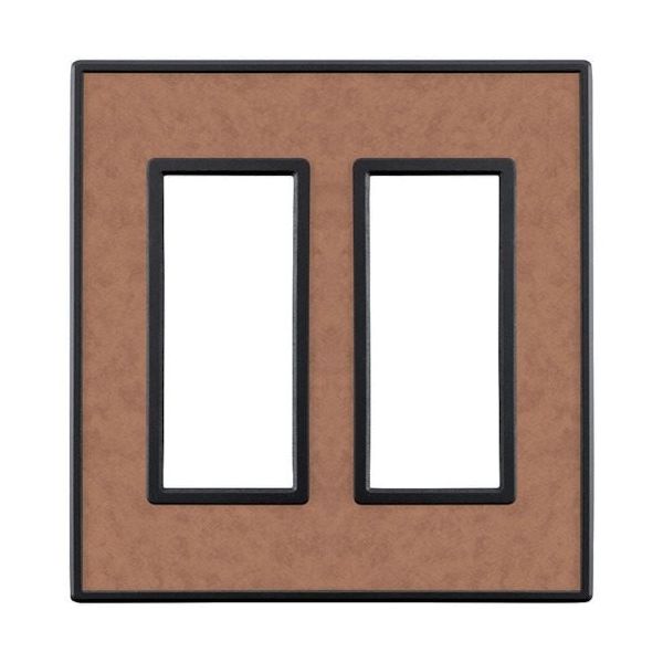 SUGATSUNE (210032238)PXPーFB02ーLMスイッチプレート・コンセントプレート(2連) PXP-FB02-LM（直送品）