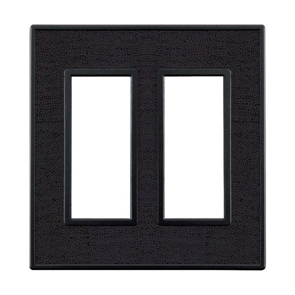 SUGATSUNE (210032240)PXPーFB02ーLBスイッチプレート・コンセントプレート(2連) PXP-FB02-LB（直送品）