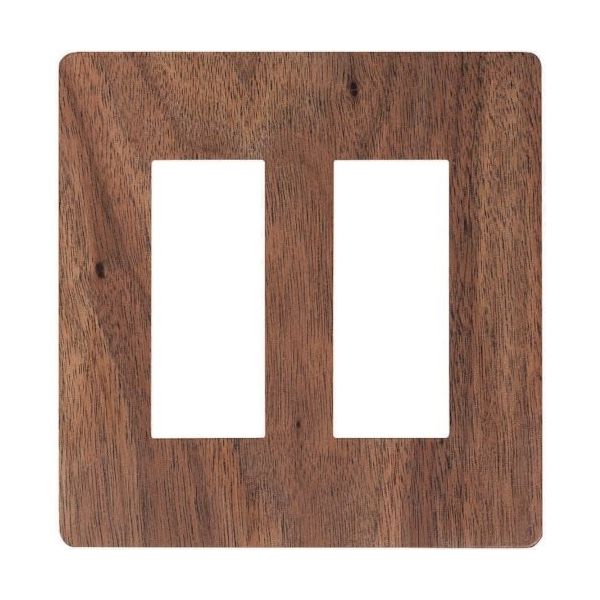 SUGATSUNE (210032248)PXPーWR02ーWNスイッチプレート・コンセントプレート(2連) PXP-WR02-WN 1式（直送品）