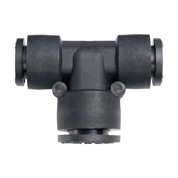 潤工社 ワンタッチ継手Mシリーズ 異径ユニオンテー 6mmー4mm PTUM-6-4-PM 1個 383-8299（直送品）