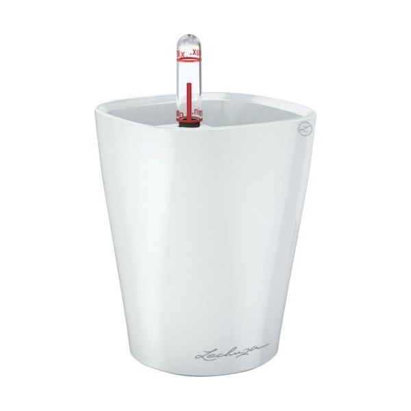 geobra Brandstatter レチューザ 底面給水プランター ミニデルティーニ 土容量0.4L ホワイト 14950 1個（直送品）