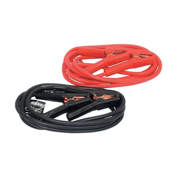 大自工業 メルテック ブースターケーブル DC12V/24V・100A 3.5m BT-12 1セット 337-3668（直送品）