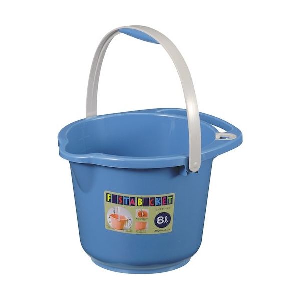 ヒマラヤ化学工業所 ヒマラヤ化学 フェスタ バケツ 6031 8型 ブルー 012375 1個 334-8157（直送品）