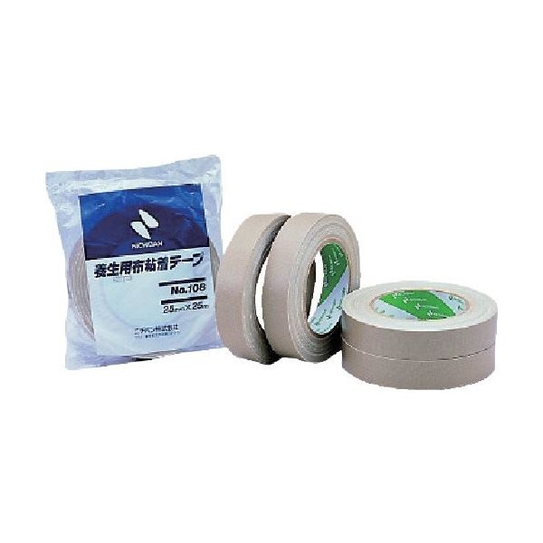 ニチバン 養生用布テープ108ー50 50mmX25m 108-50 1セット(30巻) 469-2578（直送品）