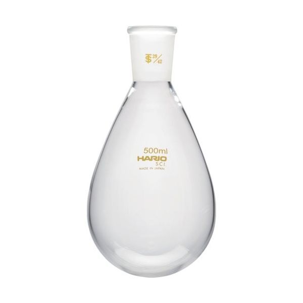 HARIO 共通摺合せなすフラスコ 500ml TS29/42 NFJ-500-29.42-SCI