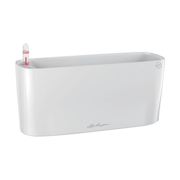 geobra Brandstatter レチューザ 底面給水プランター デルタ20 土容量5L ホワイト 15560 1個 369-2502（直送品）