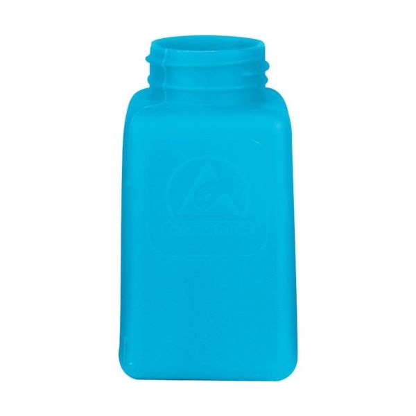 DESCO JAPAN 静電気拡散性ボトル ボトルのみ 青 HDPE 180cc 35261 1個 111-4307（直送品）